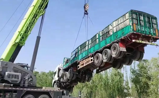 同德道路脱困救援案例